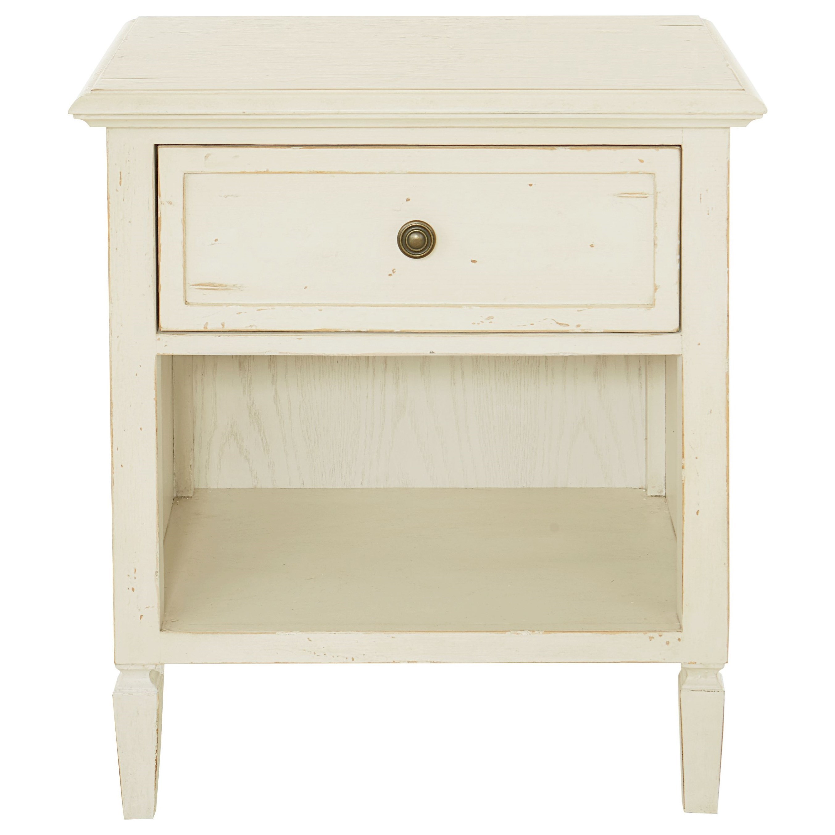 Bassett Shoreline 29510271 Coastal Bedside Table with Outlet and USB